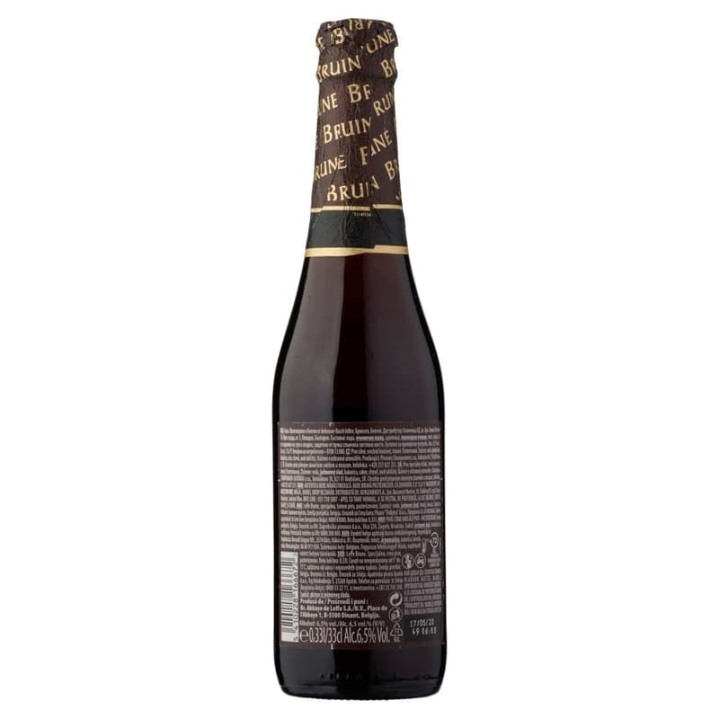 Leffe original Belgian abbey brown beer specialty 6.5%