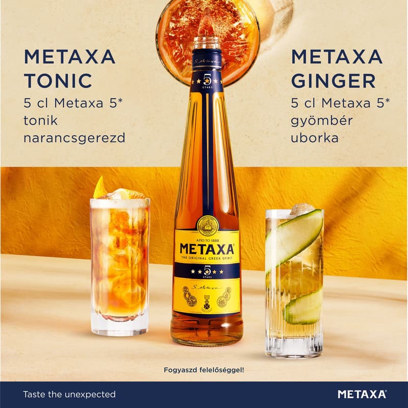 Metaxa 5 'Mediterranean liqueur specialty 38%