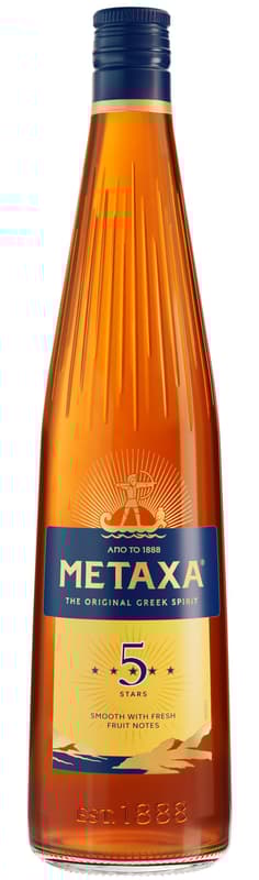 Metaxa 5 'Mediterranean liqueur specialty 38%