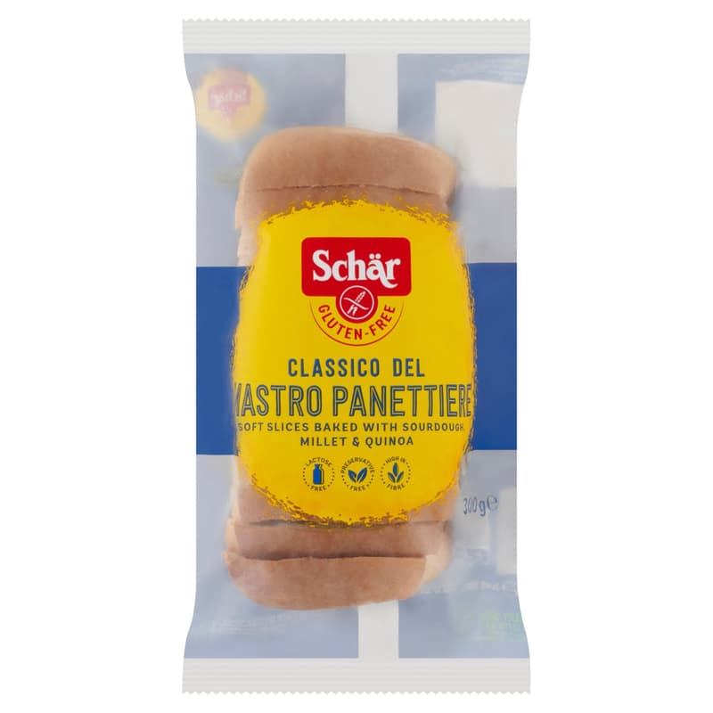Schär Classico Gluten and Lactose Free Sliced White Bread