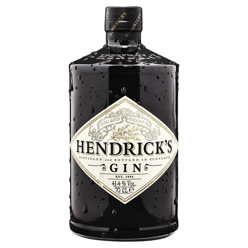 Hendrick's gin (alkoholtartalom : 41,4%)