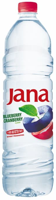 Jana is a non-carbonated soft drink with cranberry-cranberry flavor