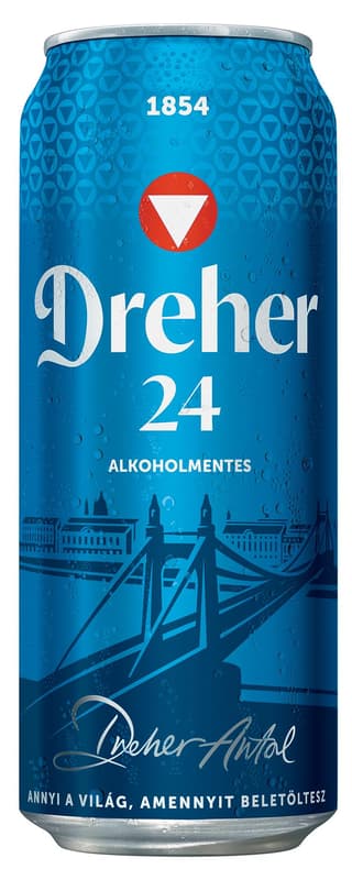 Dreher 24 alkoholmentes világos sör 0,5%