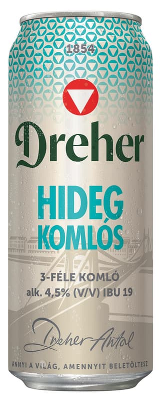 Dreher Cold Hop Light Beer 4.5%