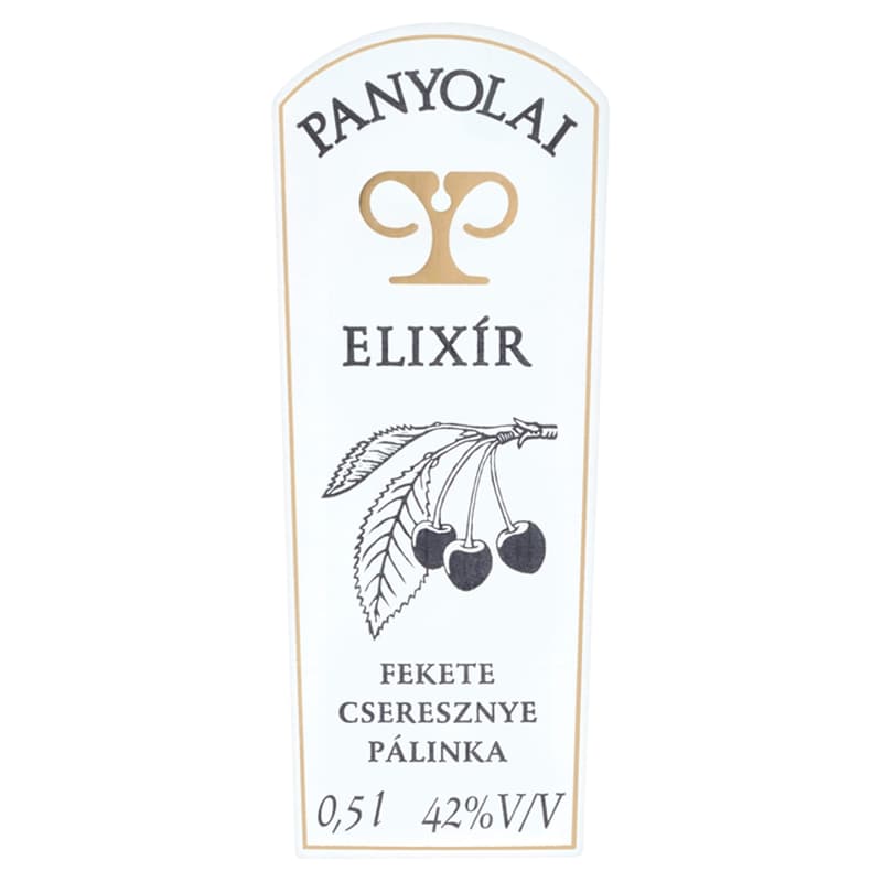 Panyolai Elixír fekete cseresznye pálinka 42%