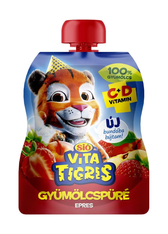 Sió Vitatigris Eperpüré 100%