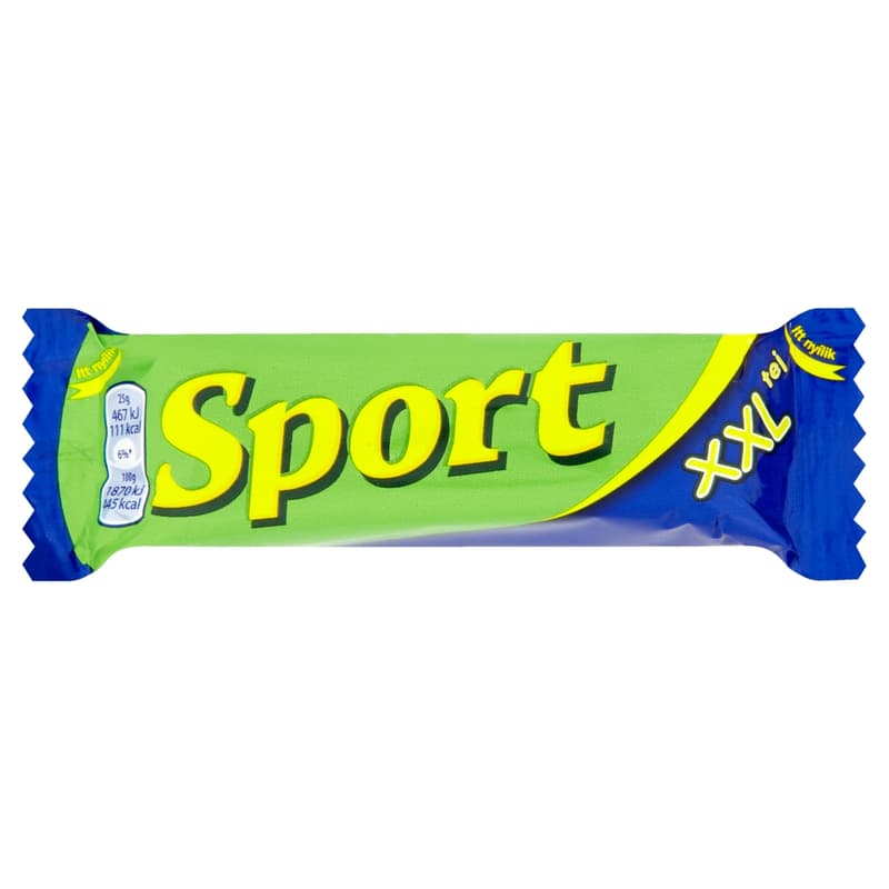 Sport MAX tejcsokoládéval mártott rumos ízű kakaós szelet
