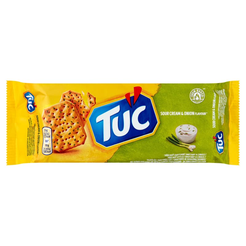 Tuc tejfölös-hagymás ízű kréker