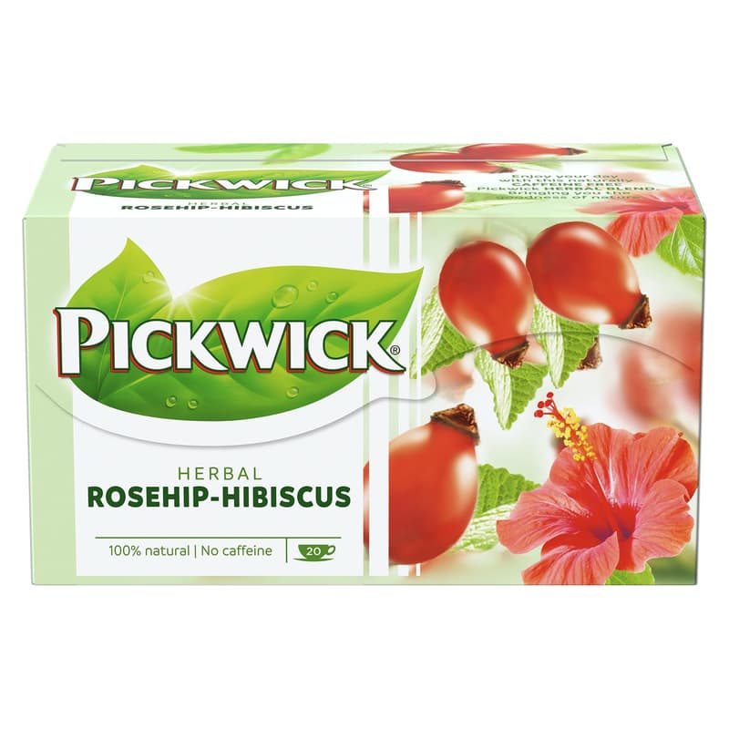 Pickwick csipkebogyó tea hibiszkusszal