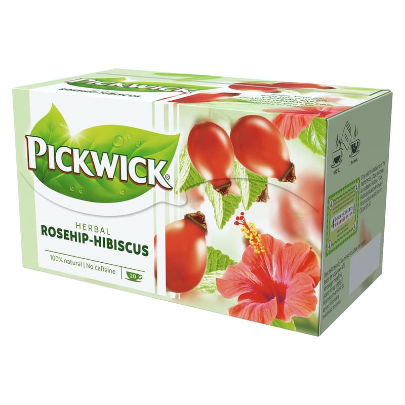 Pickwick csipkebogyó tea hibiszkusszal