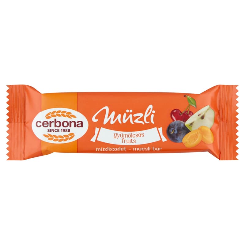Cerbona muesli bar - fruity