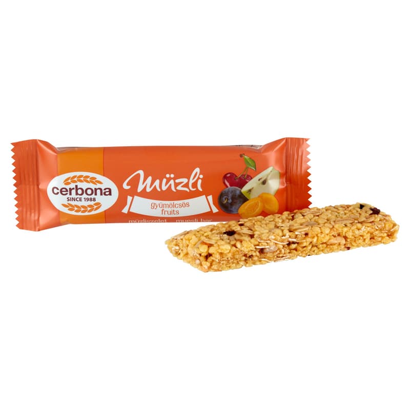 Cerbona muesli bar - fruity