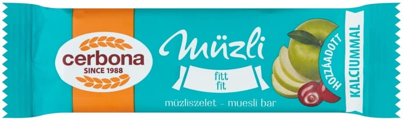 Cerbona fit muesli slice