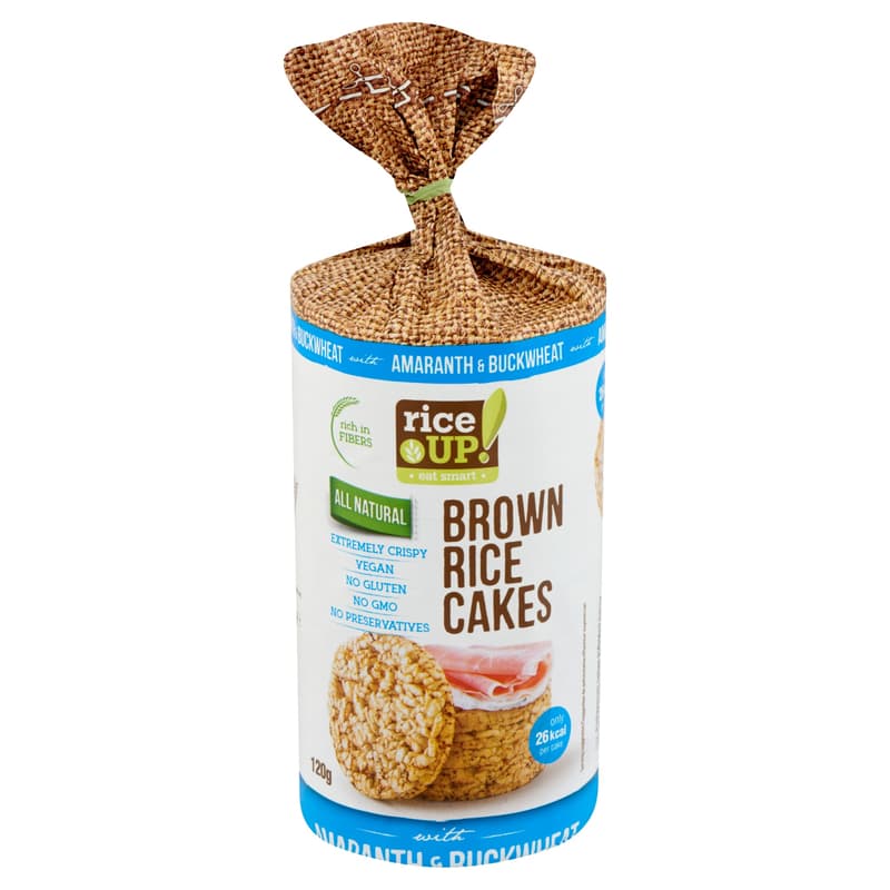 RiceUp! Eat Smart puffasztott rizs hajdinával és amaránttal