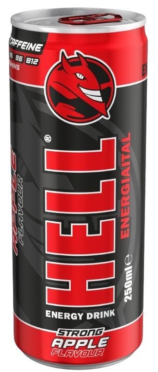 HELL Energiaital Apple Strong, alma- és tuttifruttiízű