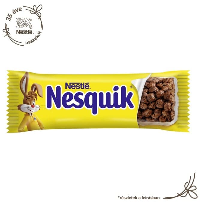 Nesquik crispy cocoa cereal slices