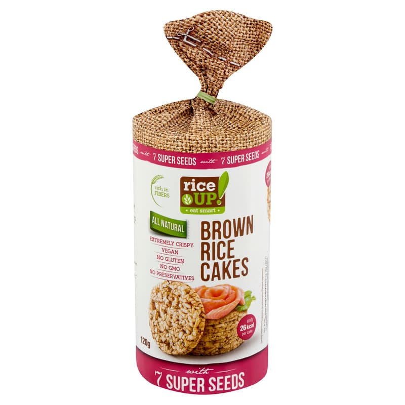 RiceUp! Eat Smart Puffed Rice with Super Seeds