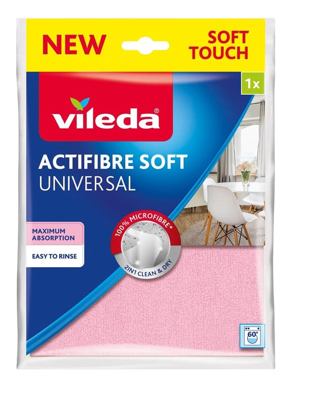 Vileda Actifibre Soft törlőkendő