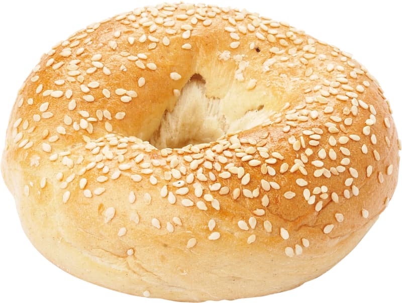 Bagel with sesame
