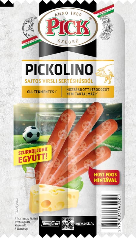Pick Pickolino virsli sertéshúsból sajtos