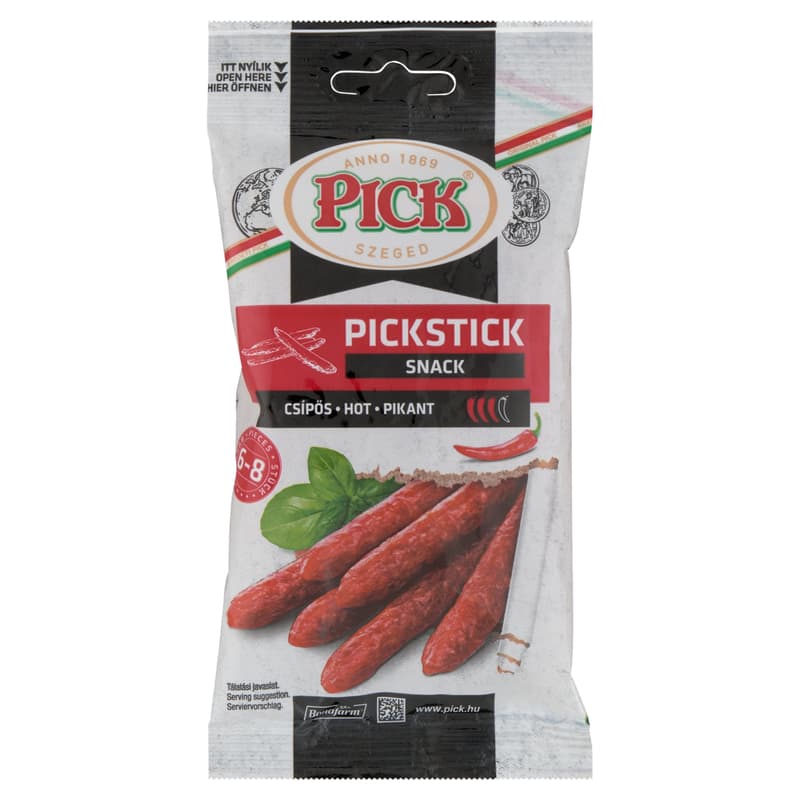 Pick Pickstick Snack hot pg.
