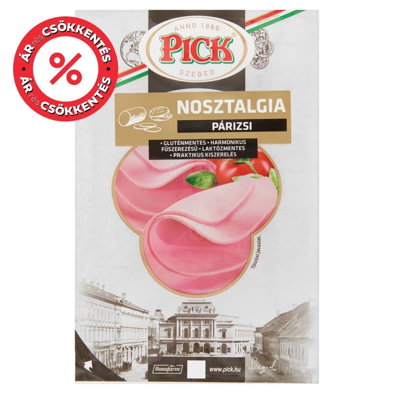 Pick Nosztalgia szeletelt marha-sertés párizsi