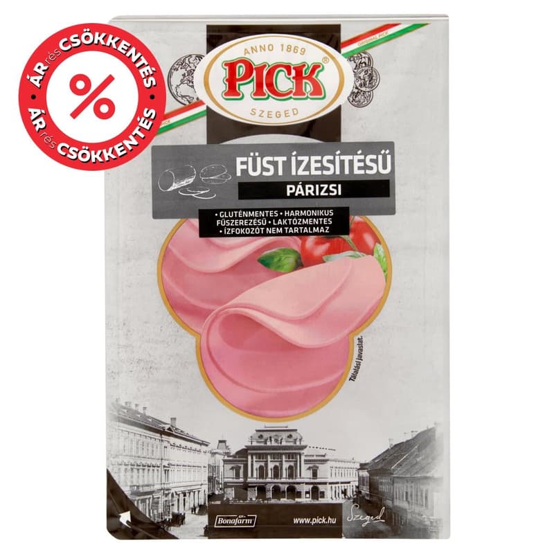 Pick füst ízesítésű párizsi szeletelt