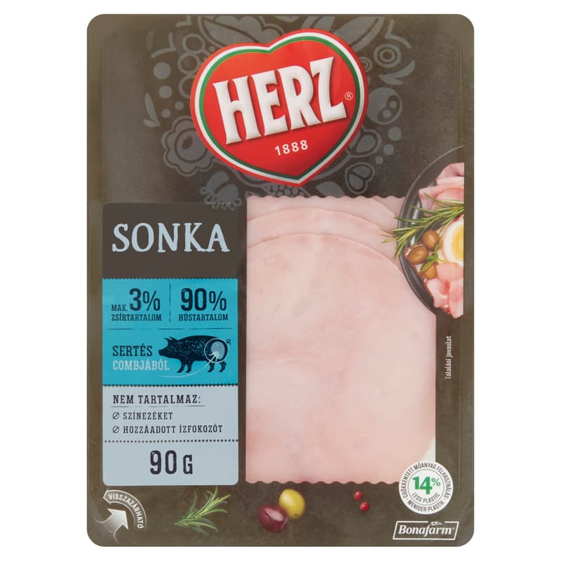 Herz szeletelt sonka