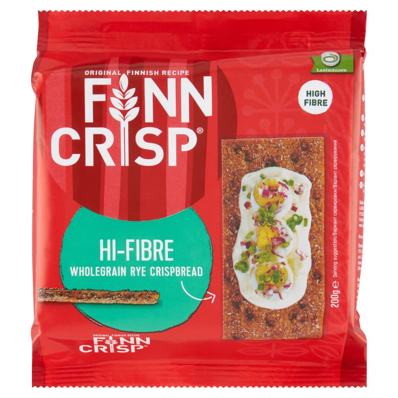 Finn Crisp HI-Fibre Ropogós kenyér rozskorpával