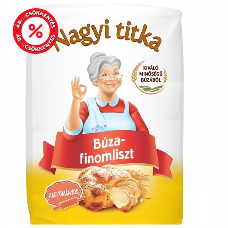Nagyi titka búzafinomliszt BL 55