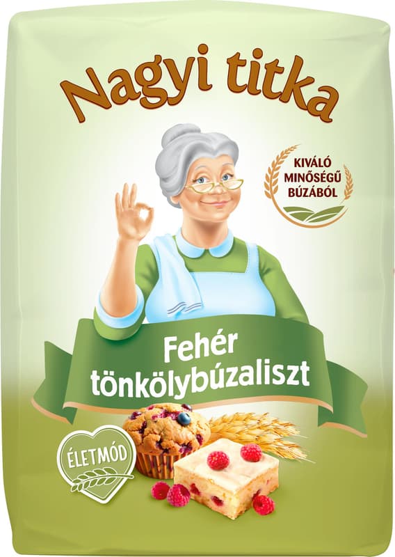 Granny's secret White spelled flour