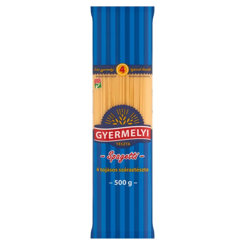 Spaghetti with 4 eggs for children