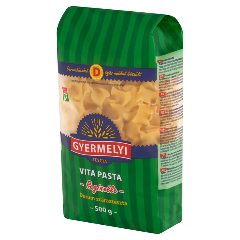 Gyermelyi Vita Pasta durum Curly cube