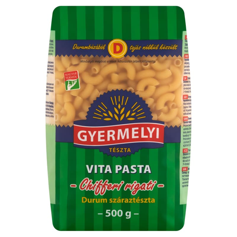 Children's Vita Pasta durum Szarvacska