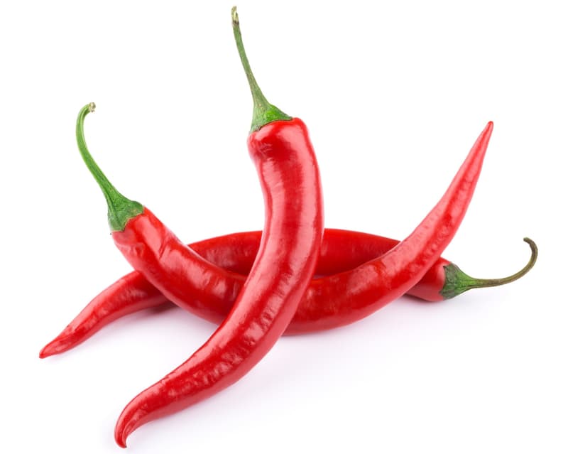 Chili paprika, csomagonként változó színekben