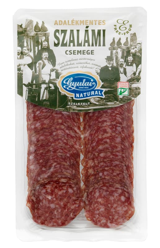 Gyulai Natural szeletelt adalékmentes csemege szalámi