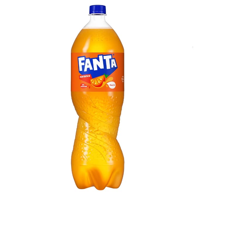 Fanta orange carbonated soft drink