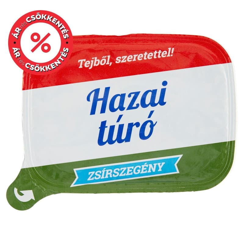 Domestic low-fat jar of cottage cheese