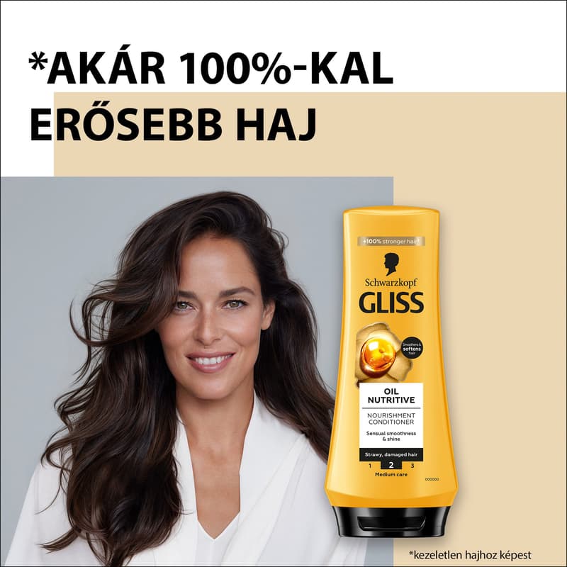 Gliss Kur Hair Regenerating Conditioner - Nourishing Oil