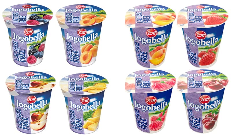 Jogobella Laktózmentes joghurt többféle ízben