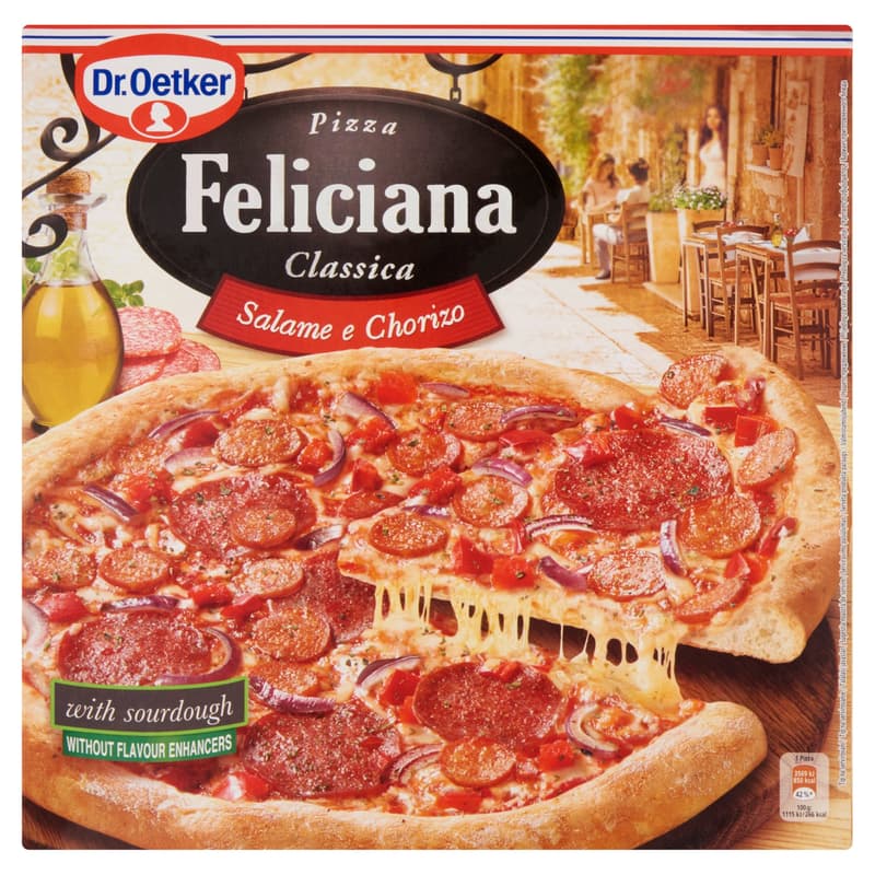 Dr. Oetker Pizza Feliciana Salame e Chorizo
