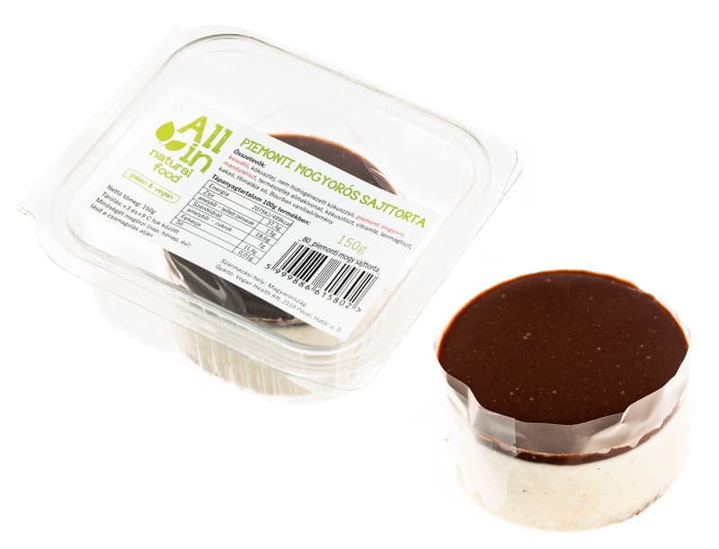 All in Natural Food Piemonti Mogyorókrémes torta