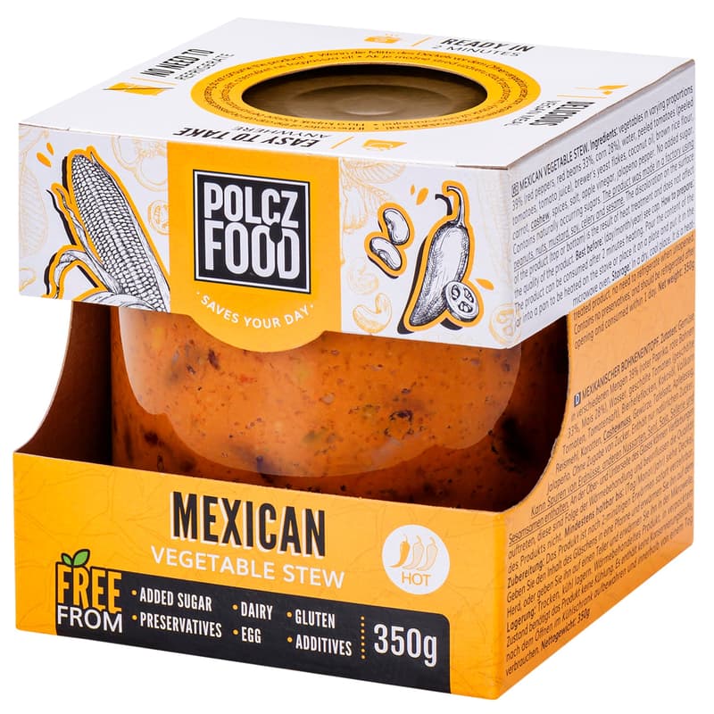 Polcz Mexikói zöldségragu, gluténmentes