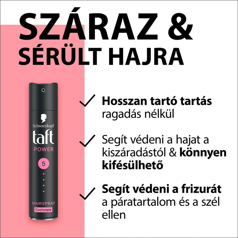 Taffeta hairspray - Power cashmere