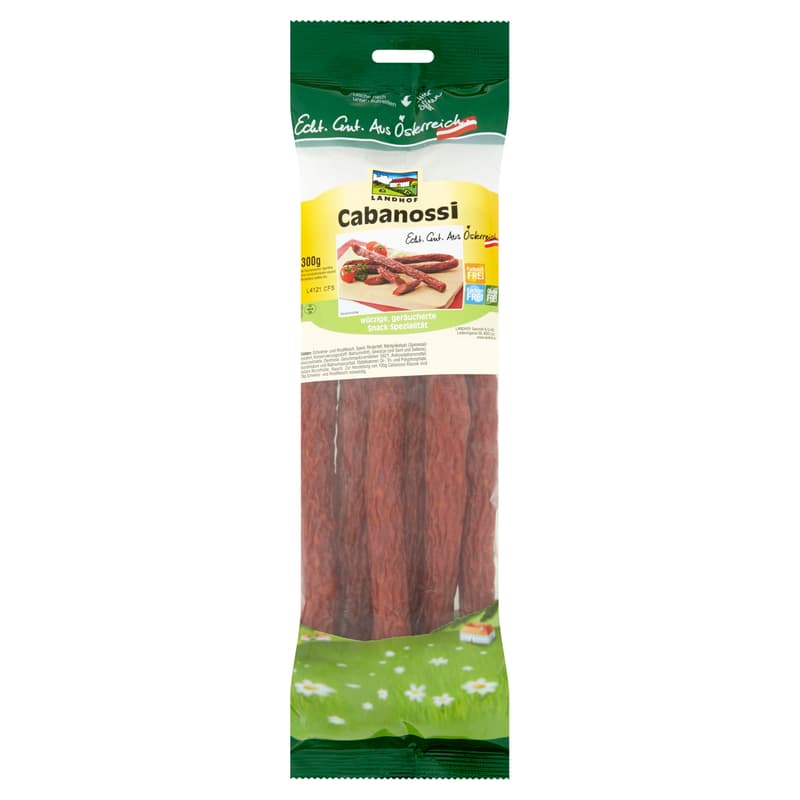 Landhof Cabanossi kolbász