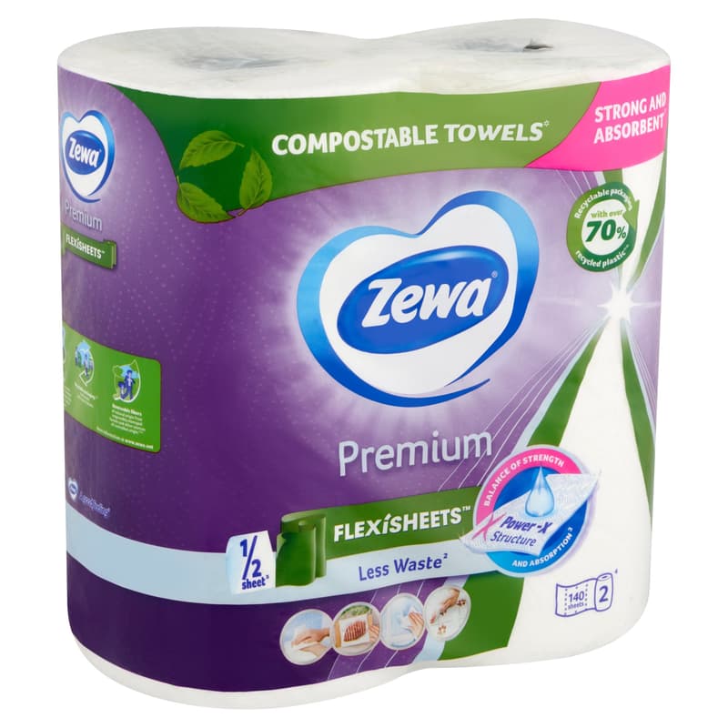 Zewa Premium Extra Long 2-ply paper towel