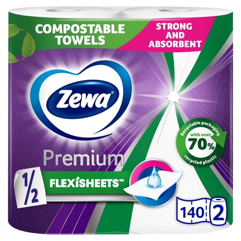 Zewa Premium Extra Long 2-ply paper towel