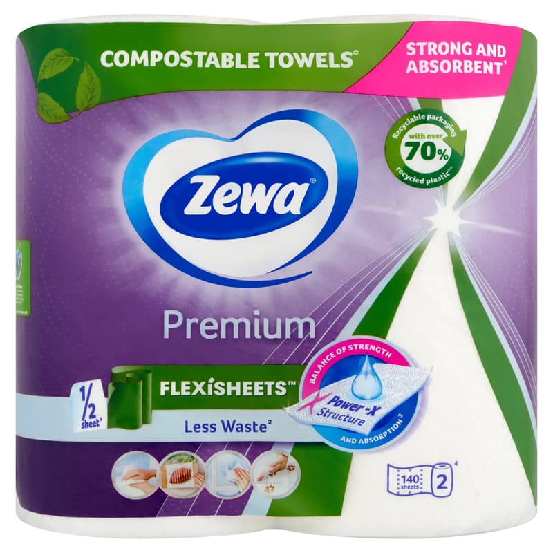 Zewa Premium Extra Long 2-ply paper towel