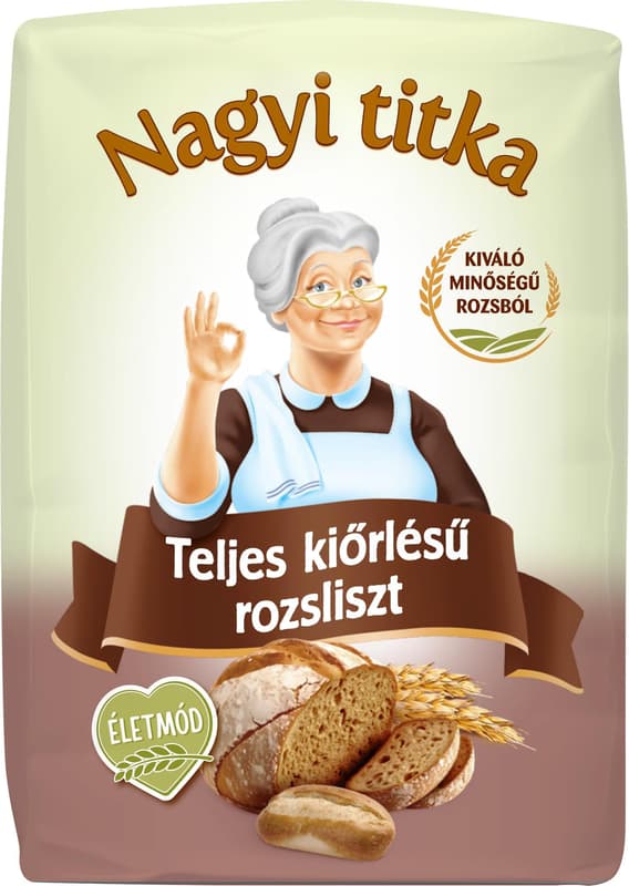 Granny's secret is wholemeal rye flour
