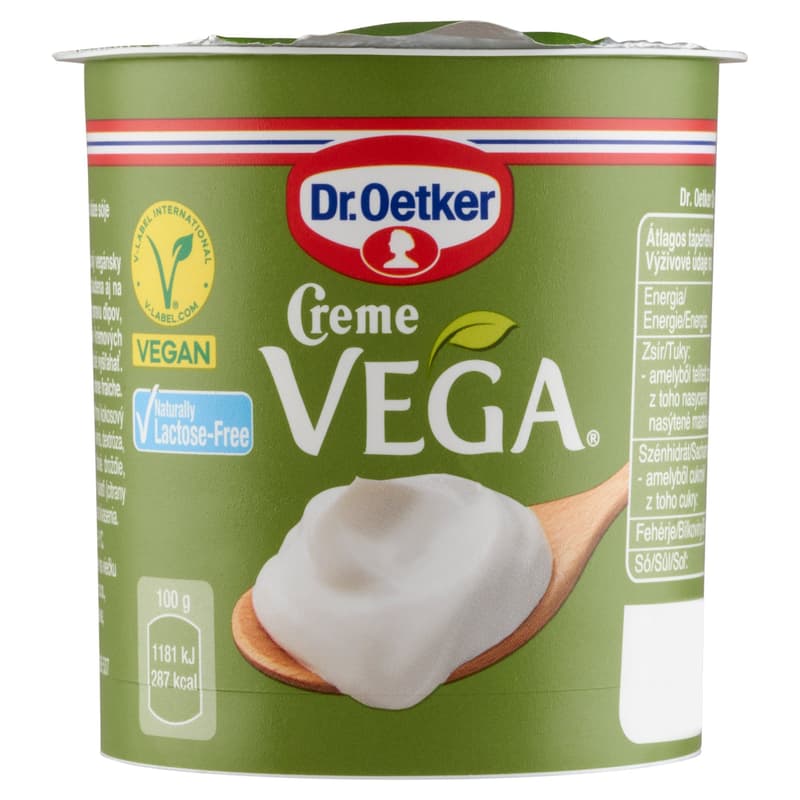 Dr. Oetker Creme Vega vegán növényi krém sütéshez és főzéshez